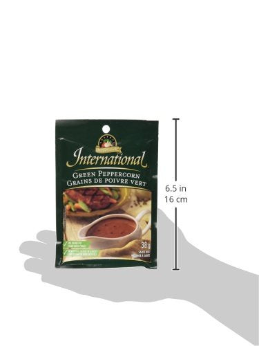 McCormick Gourmet, Sauce Mix, Green Peppercorn, 38g/1.3oz, (Imported from Canada)