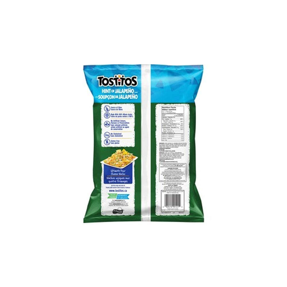 Tostitos Hint of Jalapeno Tortilla Chips 275g/9.7oz, 3-Pack {Imported from Canada}