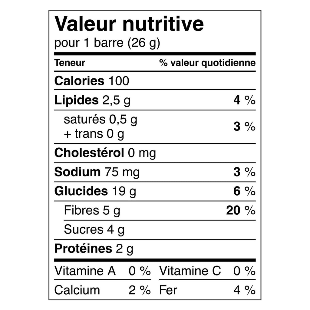 Nature Valley Chewy Chocolate Chip Lunch Box, 30-Count, 780g/27.5oz., {Imported from Canada}