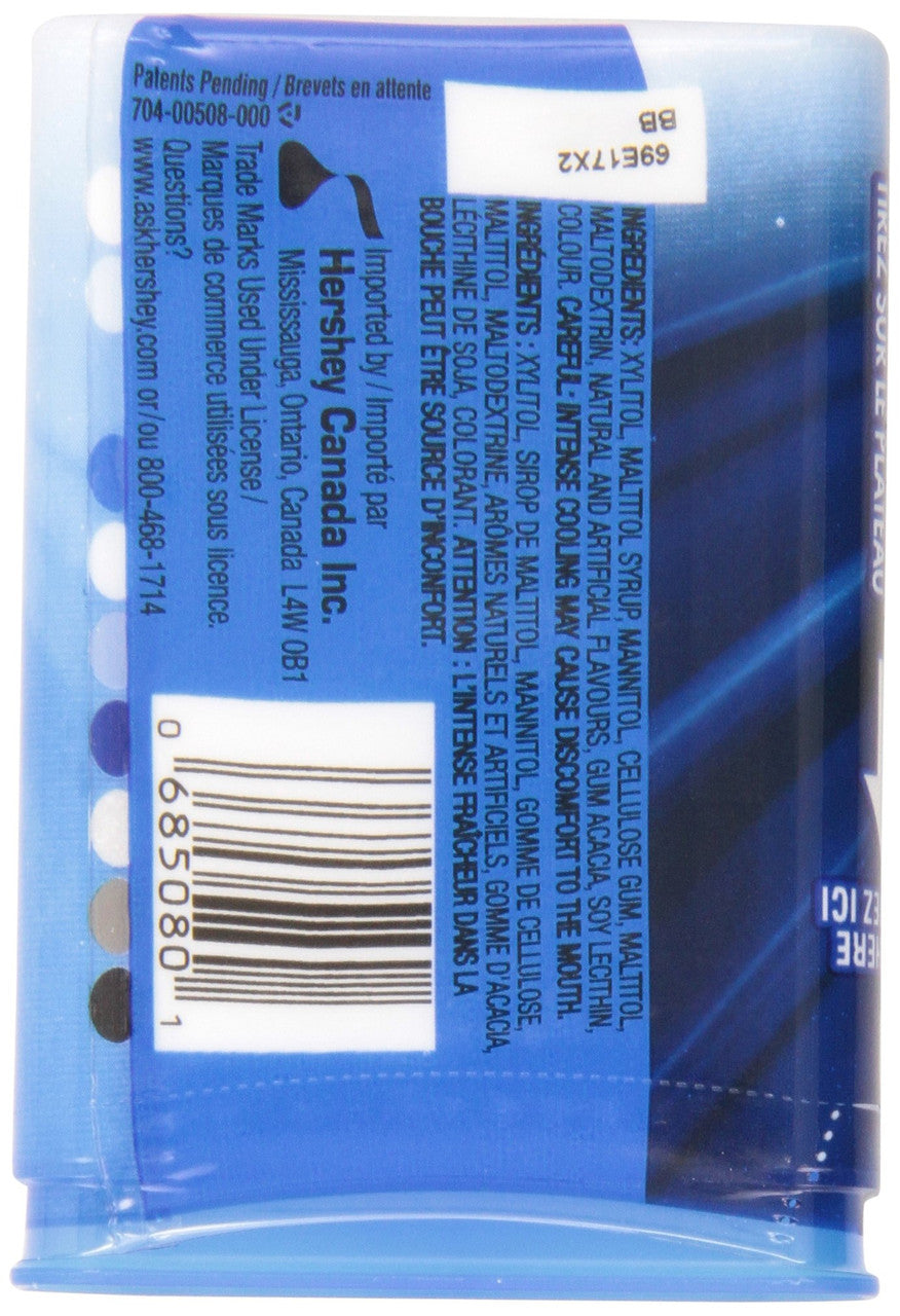 Ice Breakers Cool Blasts Peppermint Mints, 22g, 6ct (Imported from Canada)