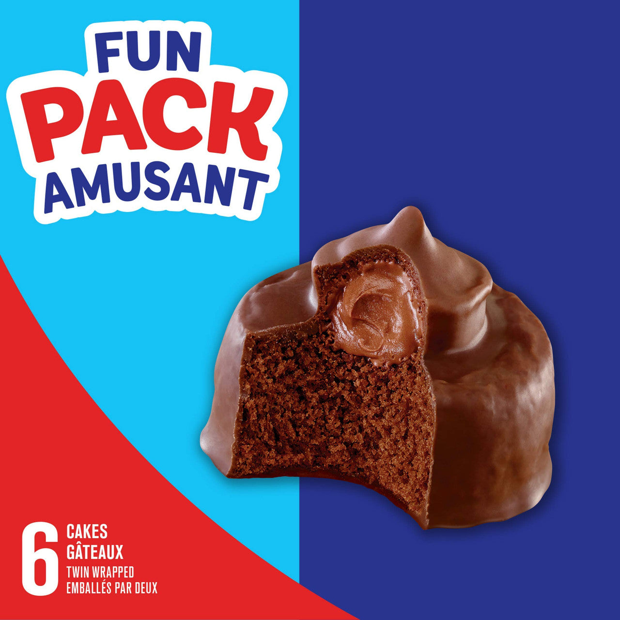 Hostess POP Cakes, 159g/5.6 oz Box, Contains 6 Cakes, {Imported from Canada}