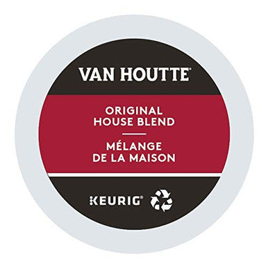 Van Houtte House Blend Coffee, 12-Count K-Cups for Keurig Brewers (Pack of 3)