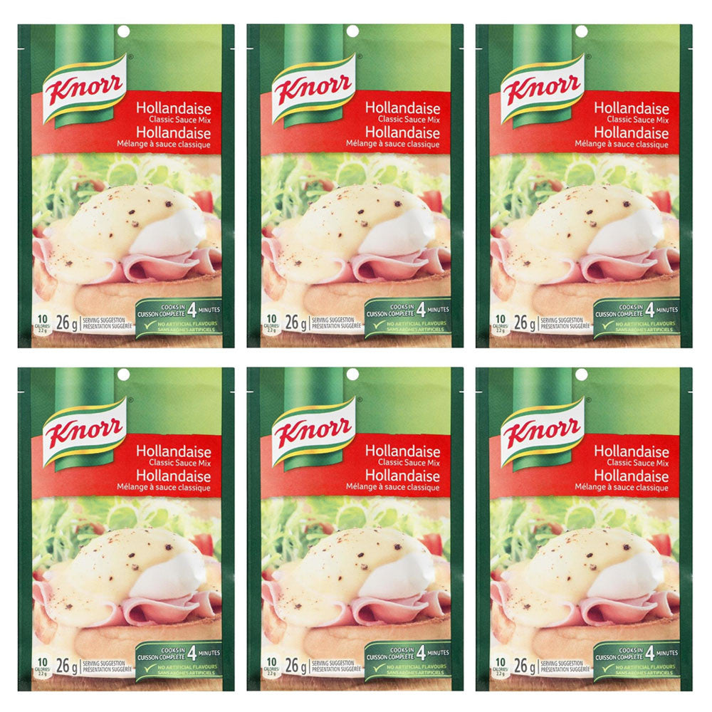 Knorr Classic Sauce Mix, Hollandaise, 26g/.9 oz., (6 Pack) {Imported from Canada}