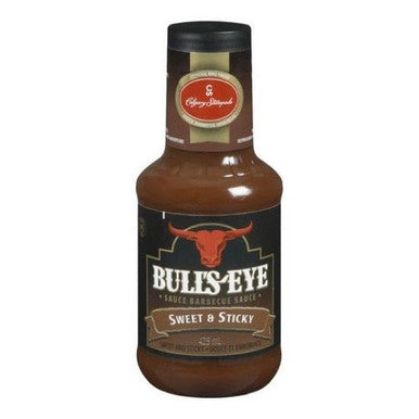 Bullseye Sweet & Sticky BBQ Sauce, 425ml/14oz,  {Imported from Canada}