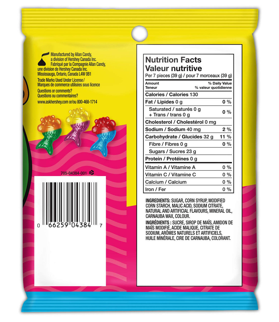 Jolly Rancher Misfits Mer-Bears, Gummy Candy (Box Of 10, 182g/6.4 oz ...