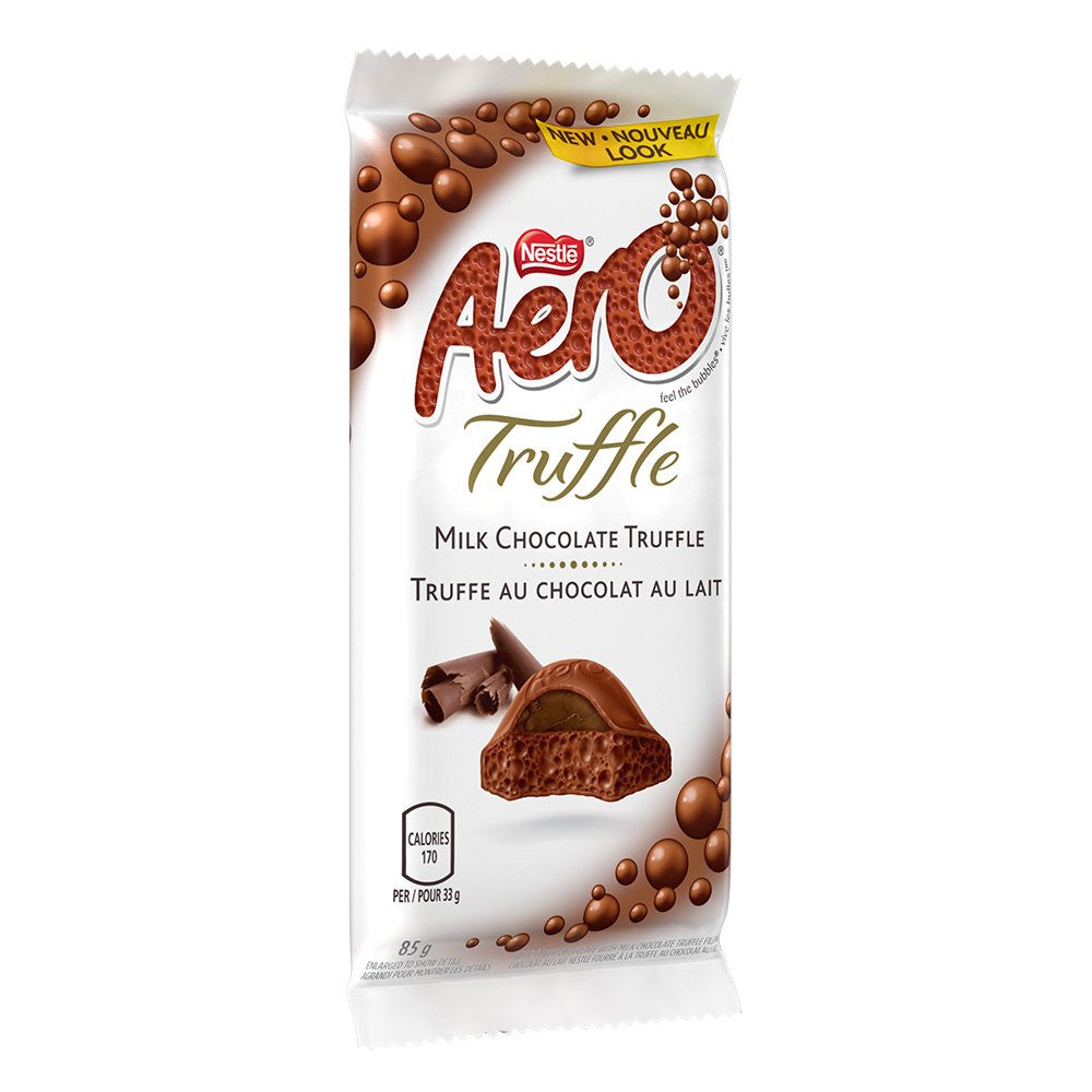 AERO Milk Chocolate Truffle, 85g/3 oz., Tablet {Imported from Canada}