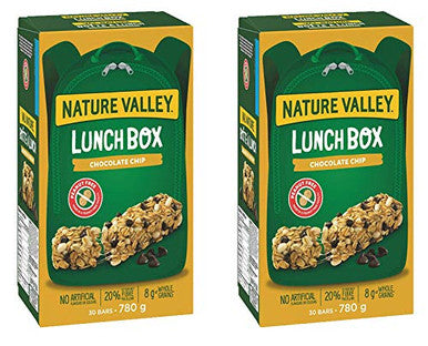 NATURE VALLEY Chewy Chocolate Chip Granola Bars, 30-Count, 780 Gram, (2 Pack) {Imported from Canada}