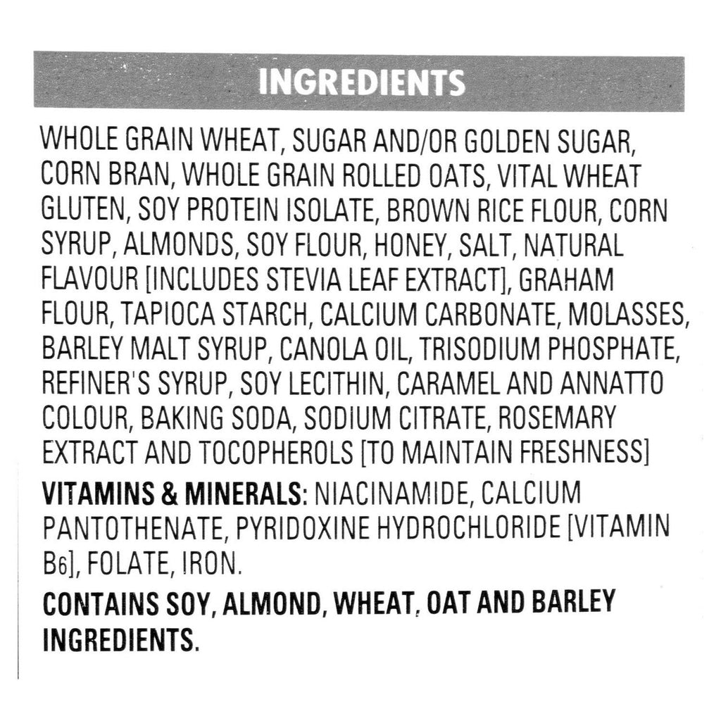General Mills Edge Protein Honey Almond Cereal, 465g/16.4oz (Imported from Canada)