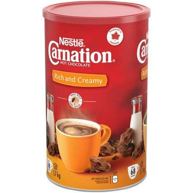 Nestle Carnation Rich and Creamy Hot Chocolate Mix, 1.7kg / 60 oz {Imported from Canada}