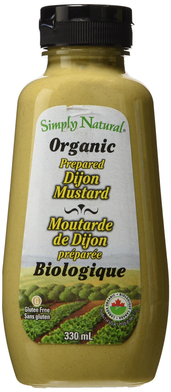 Simply Natural Organic Dijon Mustard, 330ml/11.15 Oz{Imported from Canada}