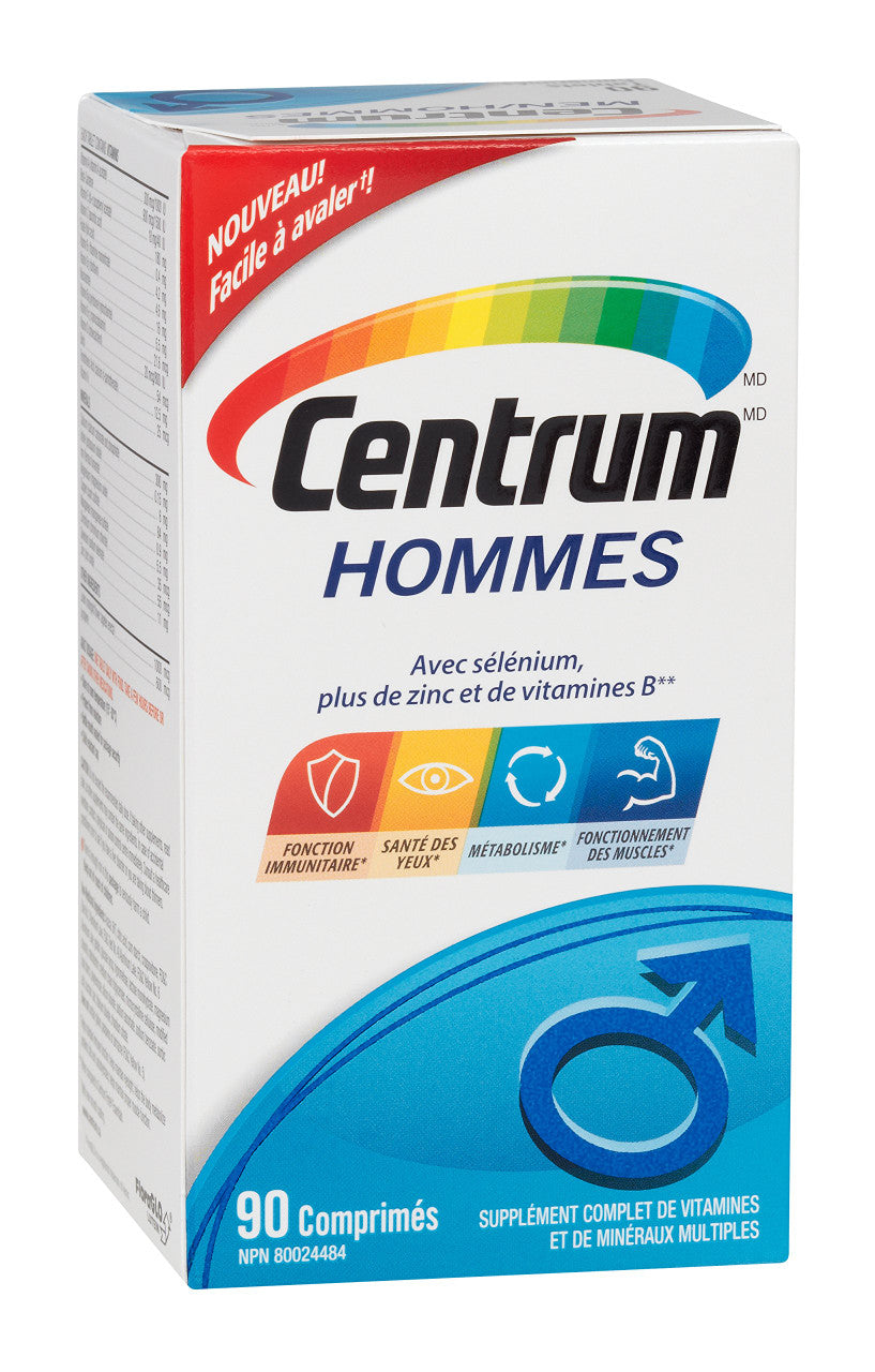 Centrum Multivitamins  for Men, 90 tabs {Imported from Canada}