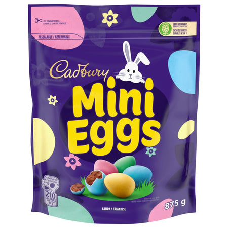 Cadbury Mini Easter Eggs, Sharing Size, 875g/1.9 lb. - Front