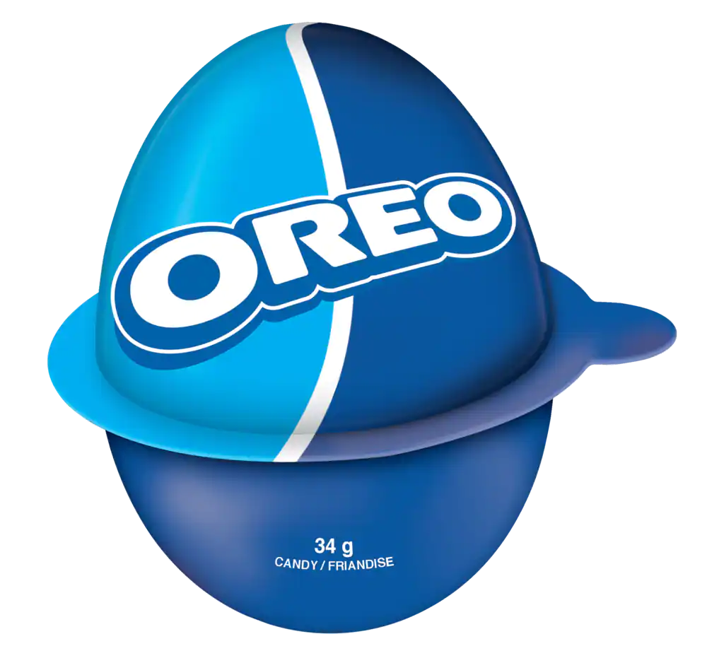 Oreo Easter Eggs Milk Chocolate with Creme Filling and Cookie Bits - (Bundle of 6) {Imported from Canada}