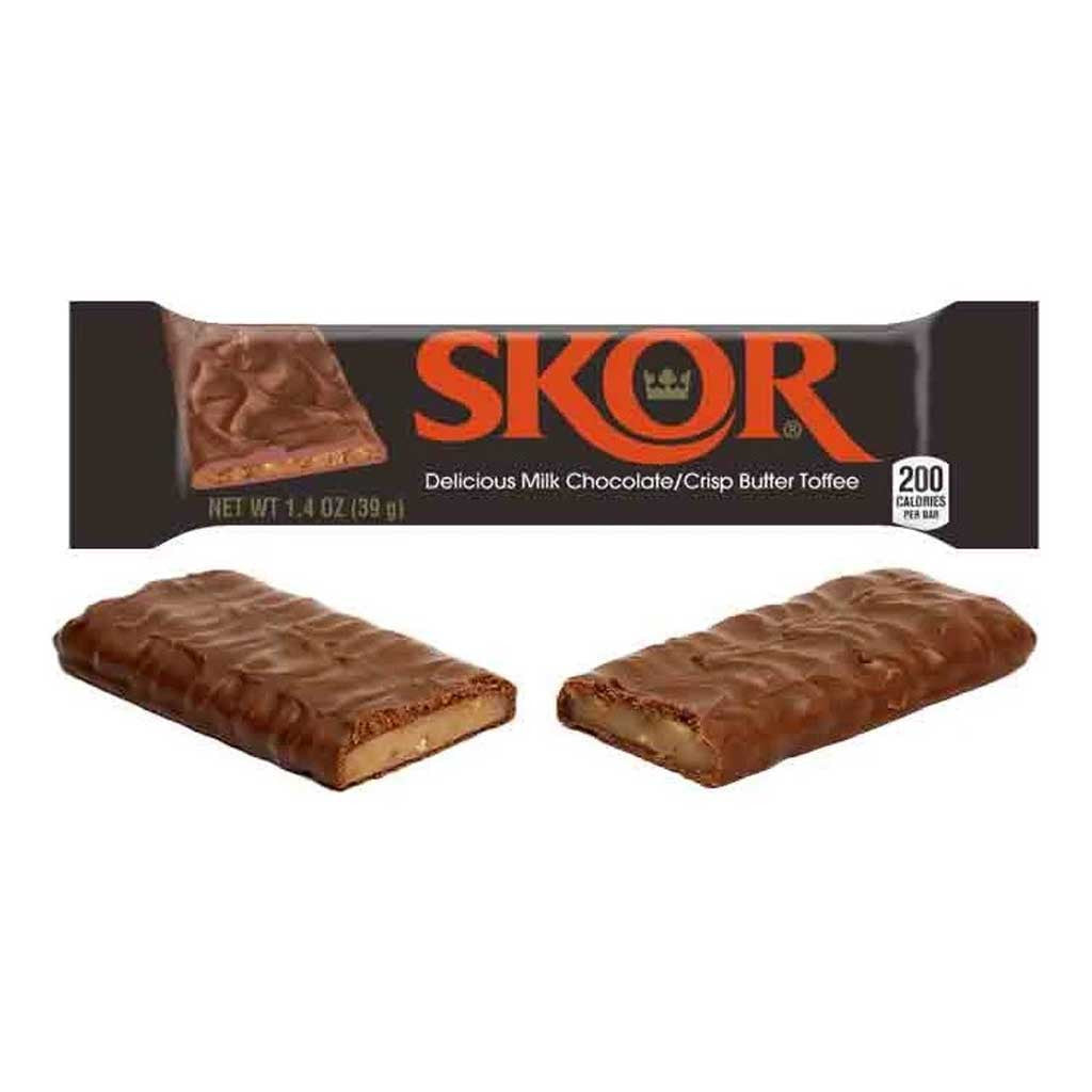 SKOR Hershey Butter Toffee Bars 10pk/ 39g, {Imported from Canada}