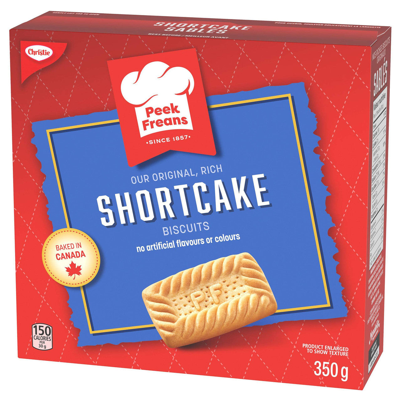 Peek Freans Shortcake Biscuits/Cookies, 350g/10.6oz {Imported from Canada}