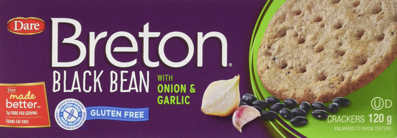Dare Breton Black Bean On Garlic, 120g/4.2 oz {Imported from Canada}