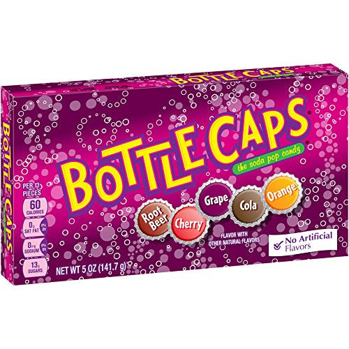 Bottle Caps Candy Theater Box, 141g/5 oz {Imported from Canada}
