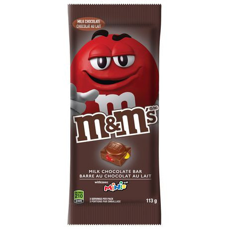 M & M's Milk Chocolate Bar 113g/4 oz. {Imported from Canada}