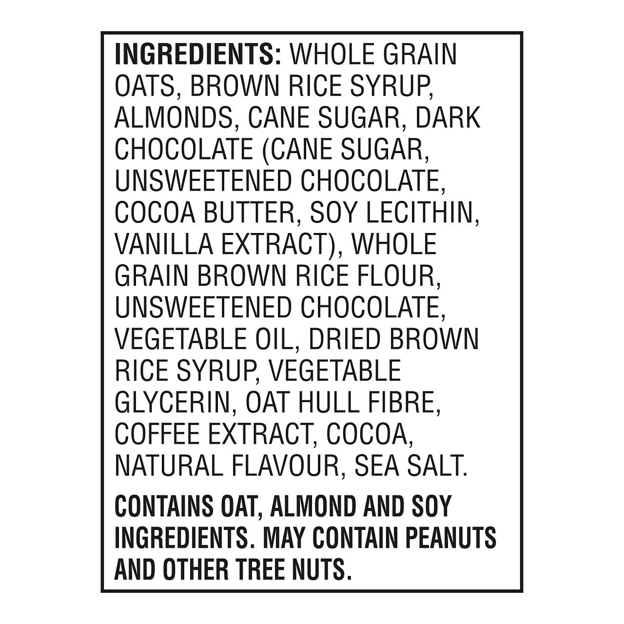 Kashi, Chewy Granola, Dark Mocha Almond Snack Bars, 175g/6.17oz., 5ct, {Imported from Canada}