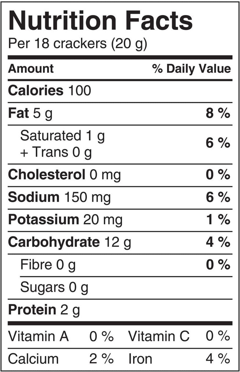 Cheez-It Original Baked Snack Crackers, 200g/7.1 oz., Box, {Imported from Canada}