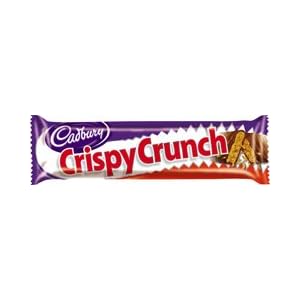 Cadbury Crispy Crunch (48g/1.7 oz) Each Bar, 4pk., {Imported from Canada}