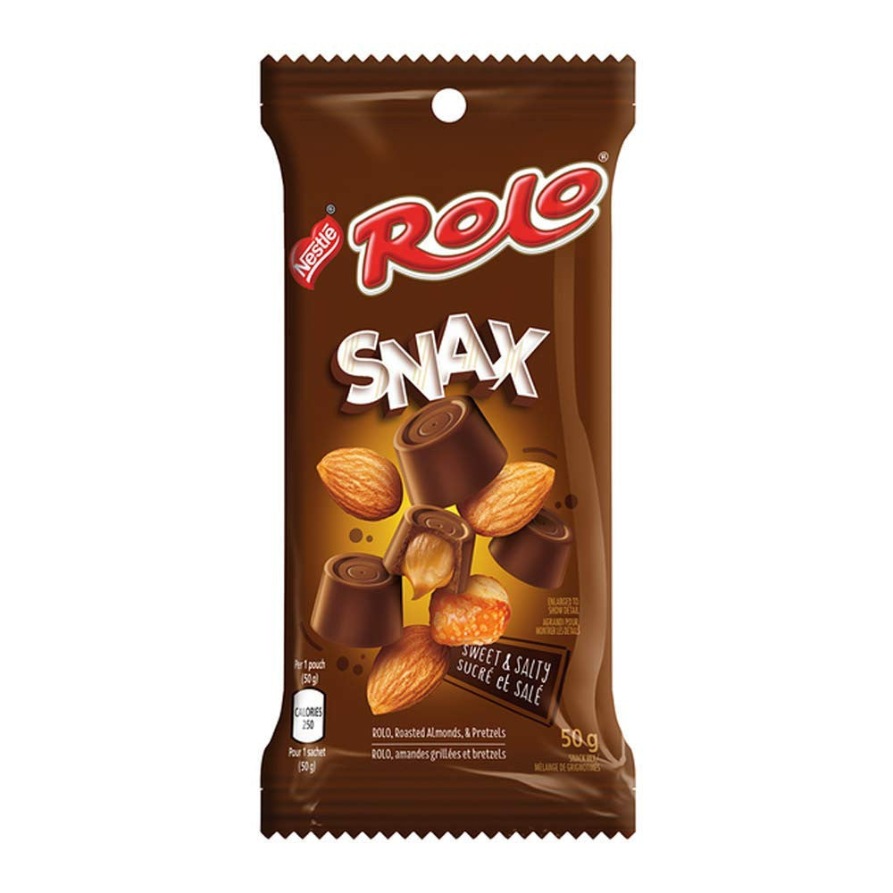 Nestle Rolo Snax, 50g/1.8oz, 12-Pack {Imported from Canada}