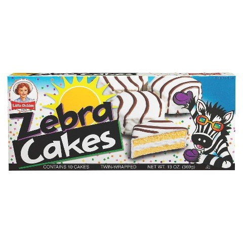 Little Debbie Zebra Cakes - (10ct) 369g/13 oz.,  {Imported from Canada}