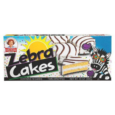 Little Debbie Zebra Cakes - (10ct) 369g/13 oz.,  {Imported from Canada}