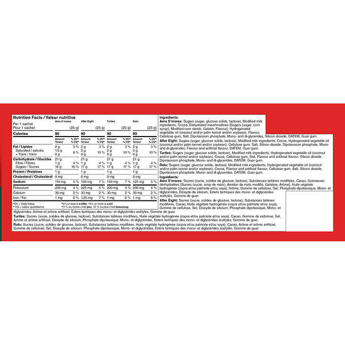 Nestle Carnation Hot Chocolate Variety Pack, 40-count {Imported from Canada}