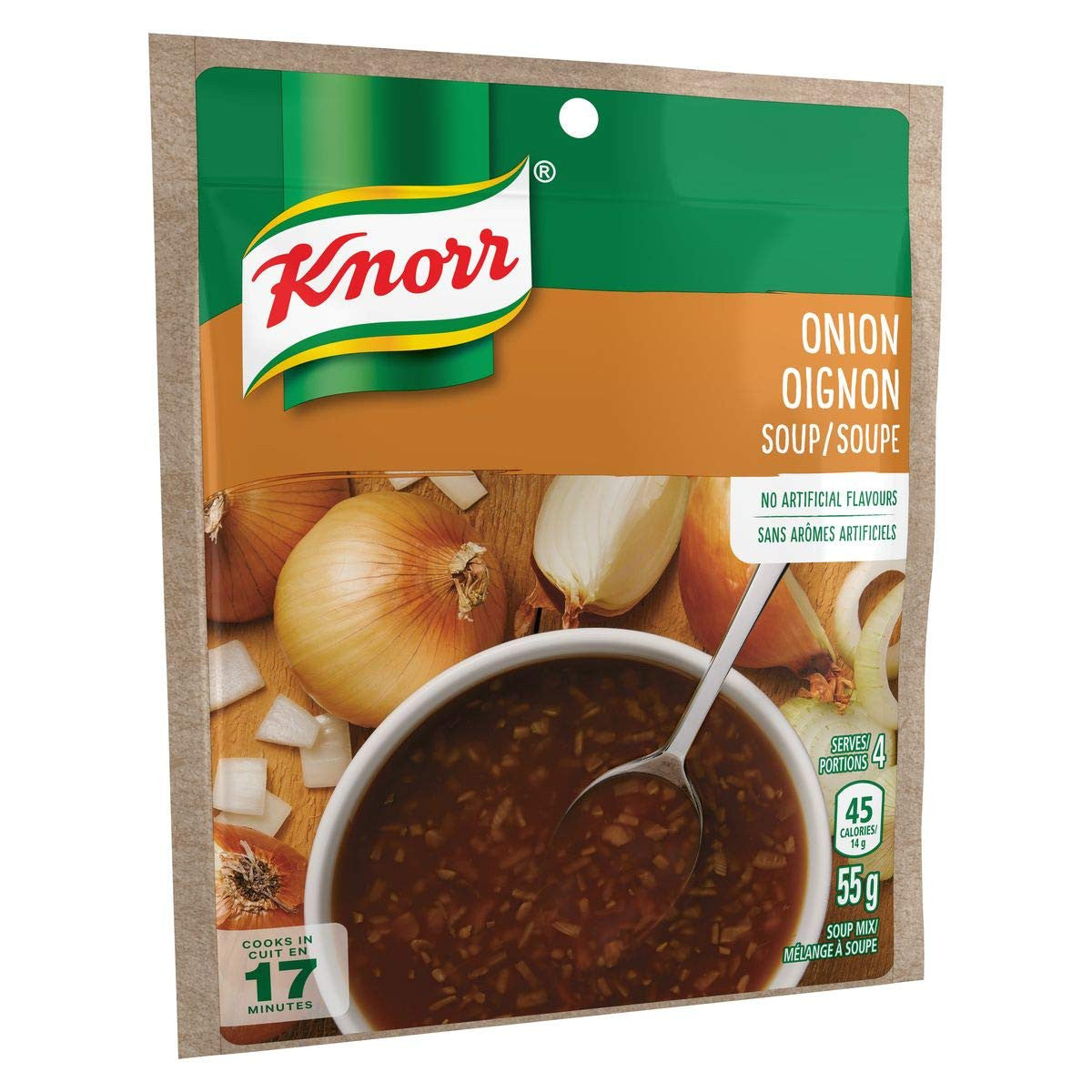 Knorr Onion Soup Mix 55g/1.9 oz., Pack of 12 {Imported from Canada}