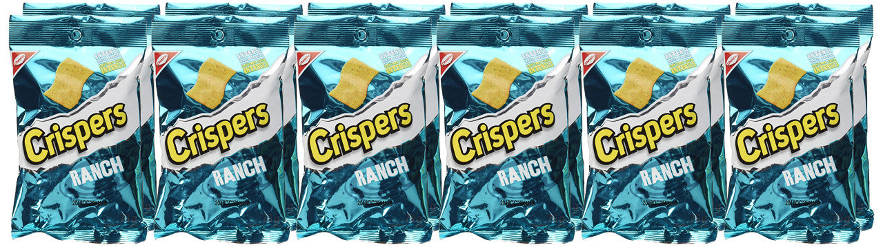 Crispers Christie Ranch, 70g/2.46 Ounces 12 Pack {Imported from Canada}