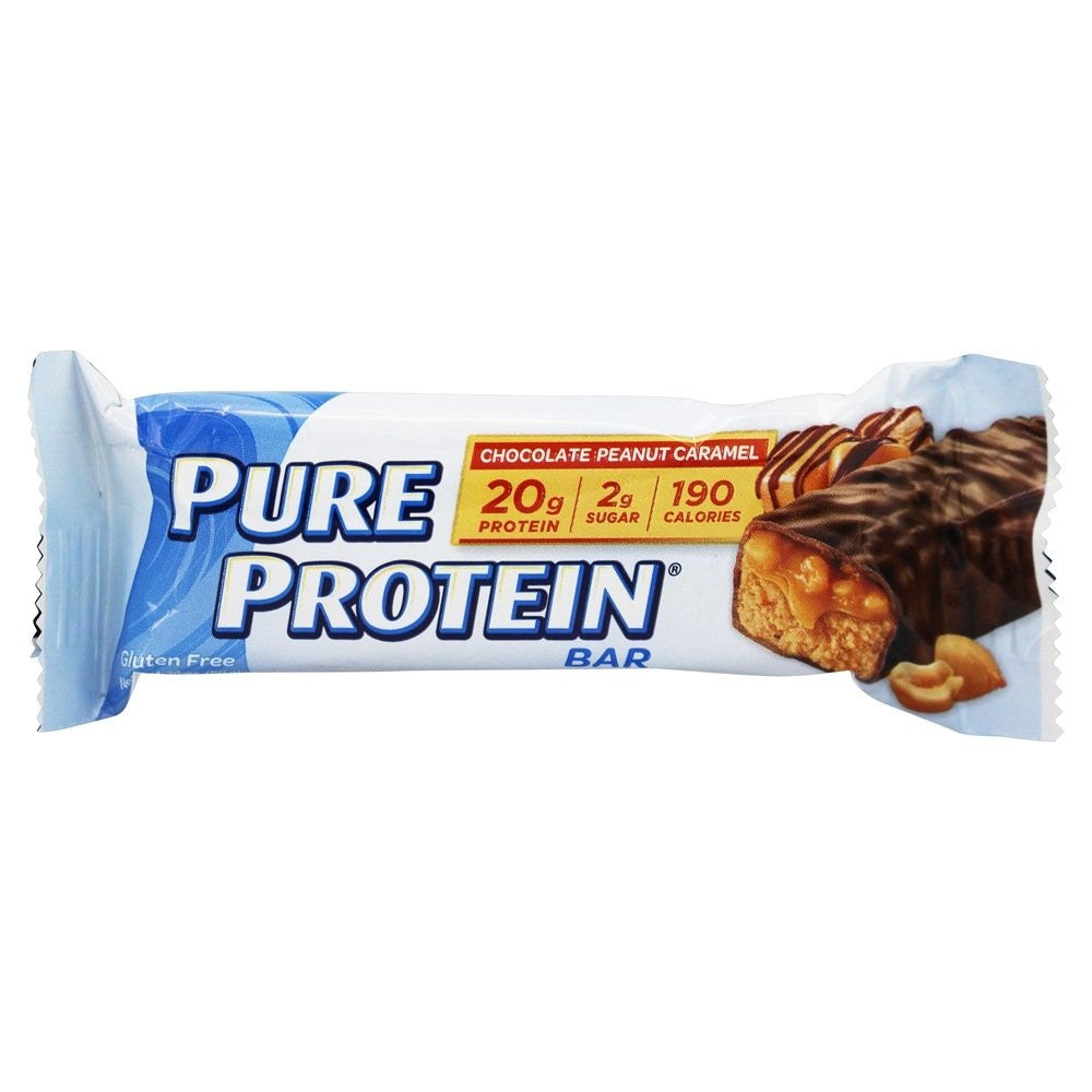 Pure Protein Chocolate Peanut Caramel Bars, 50g, 6ct, {Imported from ...