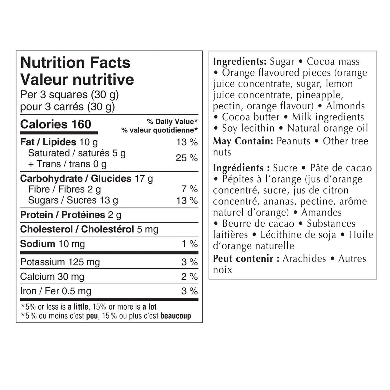 Lindt Excellence Orange Intense Dark Chocolate Bar, 100g/3.5 oz. {Imported from Canada}