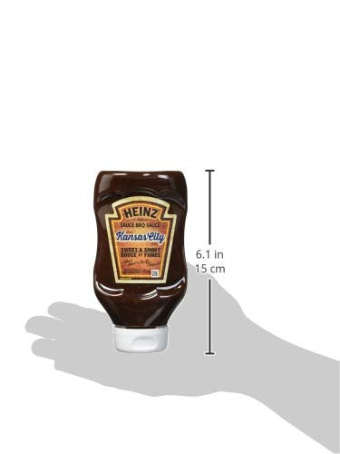 HEINZ BBQ Sauce, Sweet and Smoky Kansas City, 475ml, {Imported from Canada}