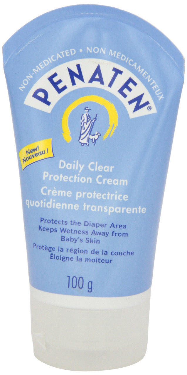 Penaten Daily Protection Cream, Non Medicated, Hypoallergenic, with Vitamin E, 100g