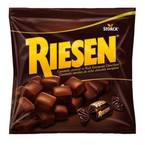 Riesen Chewy Caramels Candy, 135g/4.8 oz., Bag {Imported from Canada}