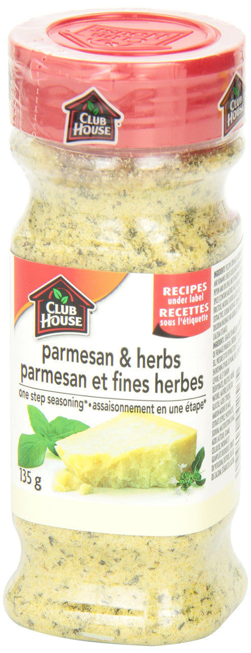 Club House, Signature Blend, Parmesan & Herbs, 135g/4.8 oz., {Imported from Canada}