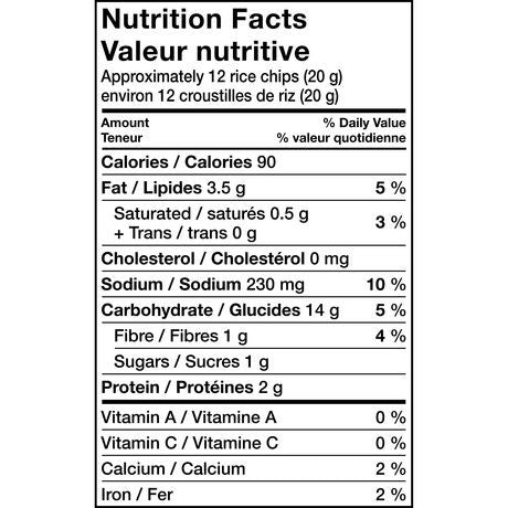 Quaker Crispy Minis Rice Chips Cheddar 100g/3.5 oz., {Imported from Canada}