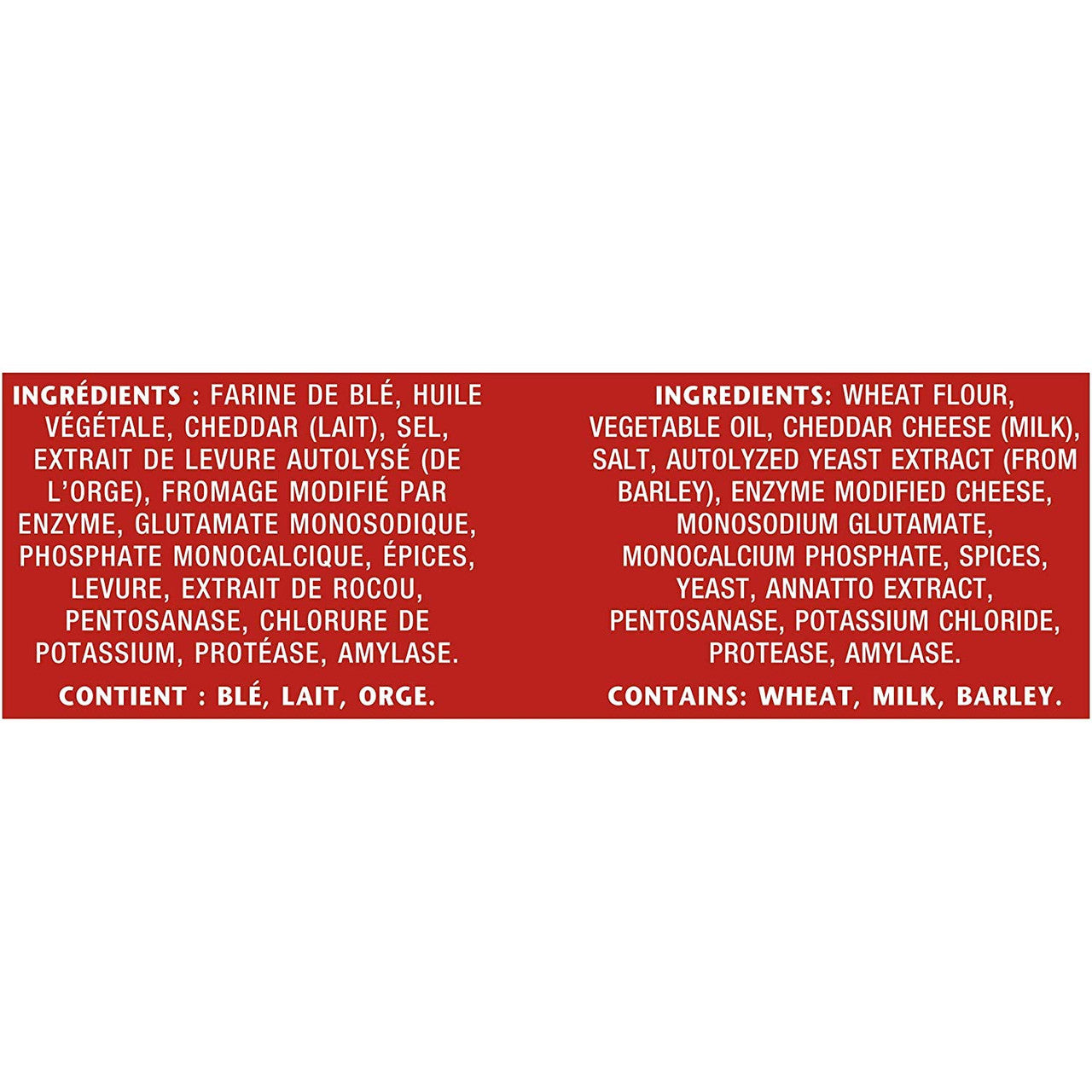 Christie Cheese Nips Cheddar Baked Snack Crackers, 200g/7.05oz, 2-Box {Imported from Canada}