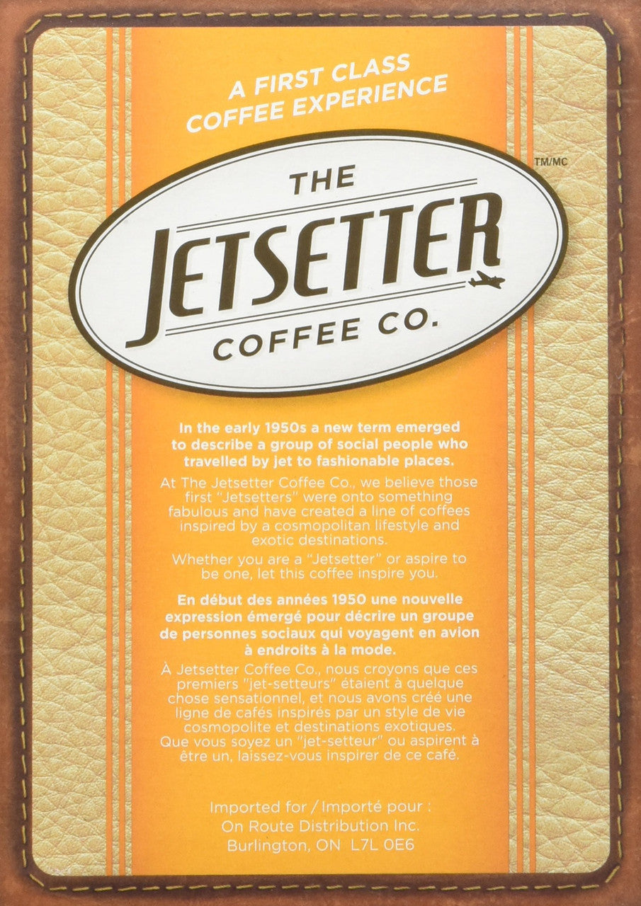 The Jetsetter Coffee Aloha, 18-Count, 207gm {Imported from Canada}