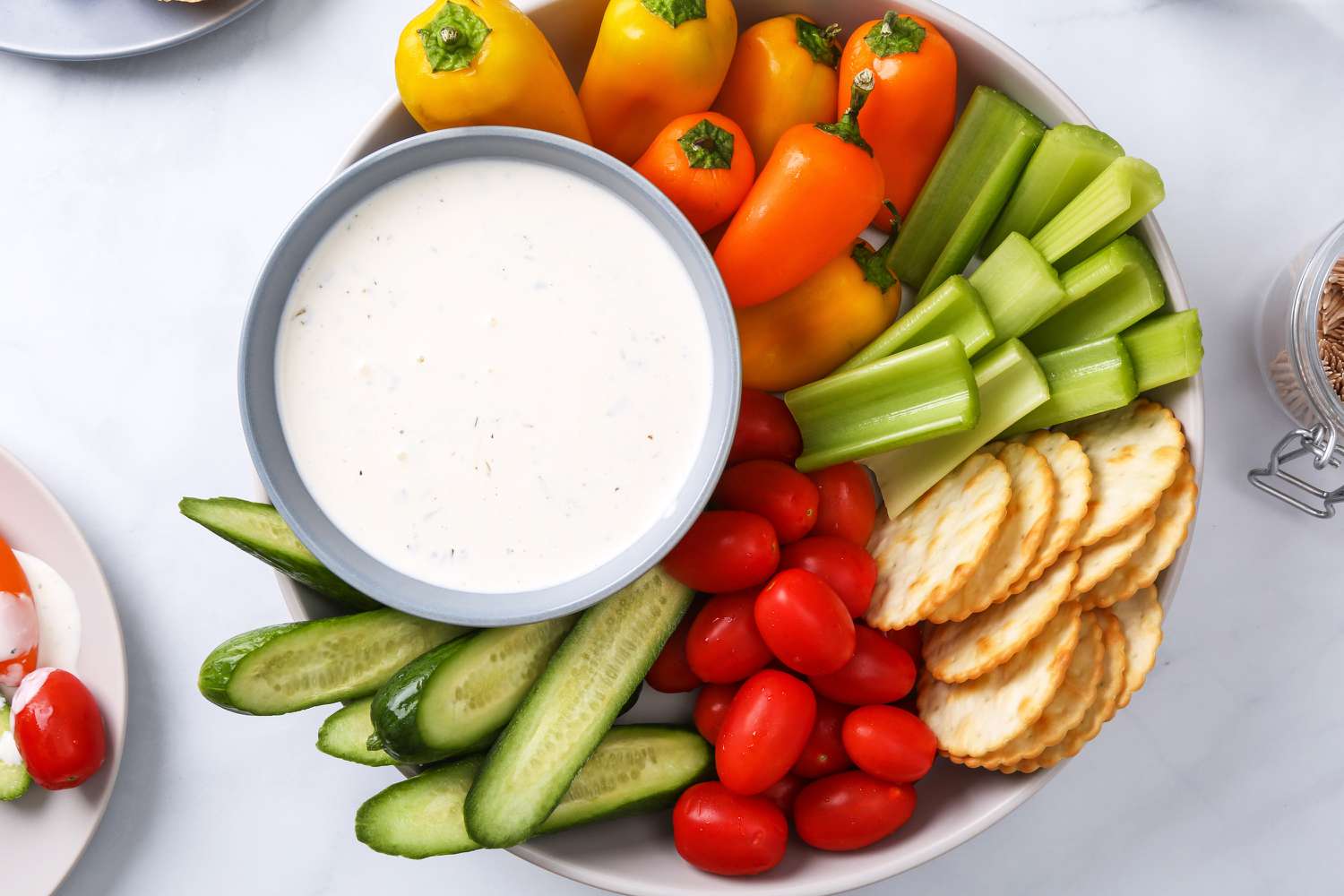 Nalley Creamy Ranch Classic Dip with vegetables