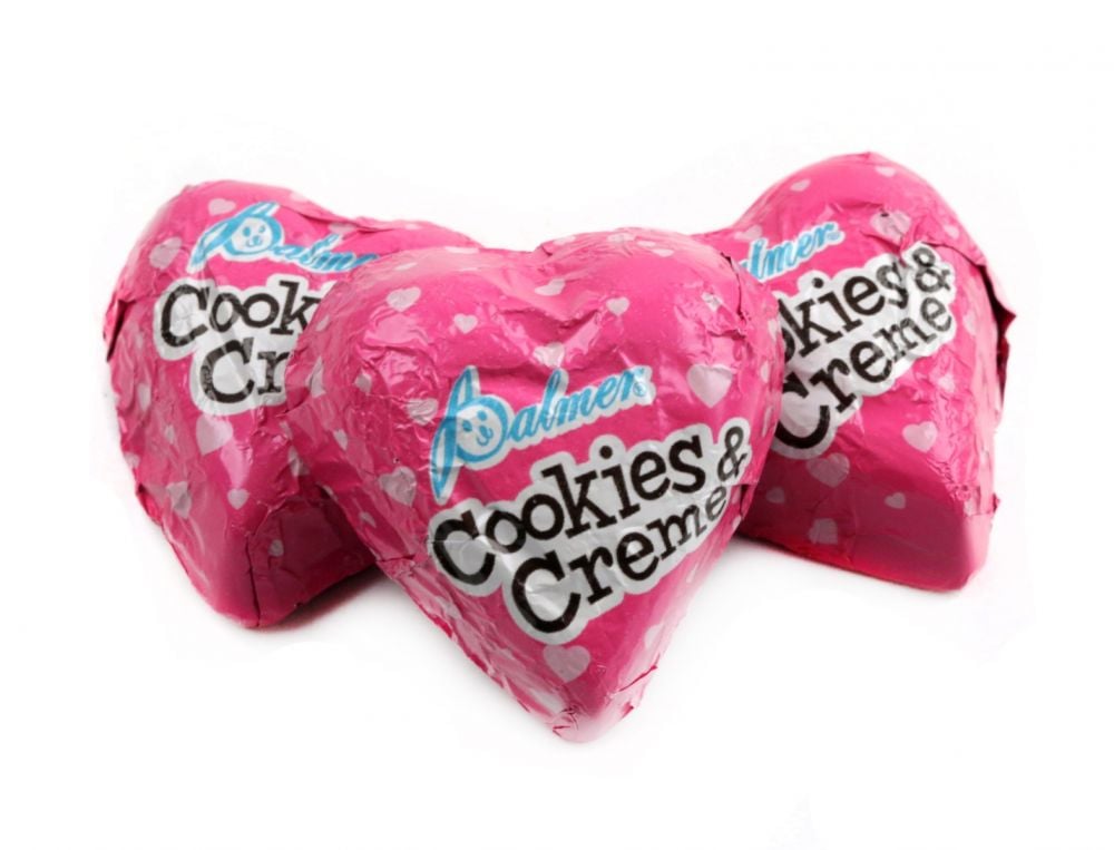 Palmer Valentine's Day Cookies & Creme Hearts
