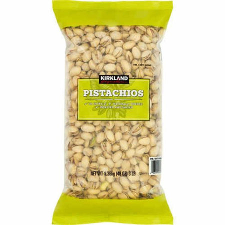 Kirkland Signature California Dry Roasted & Salted In-Shell Pistachio,1.35kg, 48 Ounce