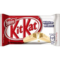 Nestle Kit Kat White Chocolate Bars 24 X 41g {Imported from Canada}