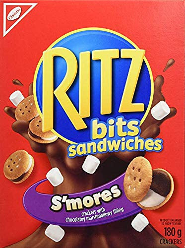 Ritz Bits Sandwiches Smores 180g/6.3 oz., 6-Pack {Imported from Canada}