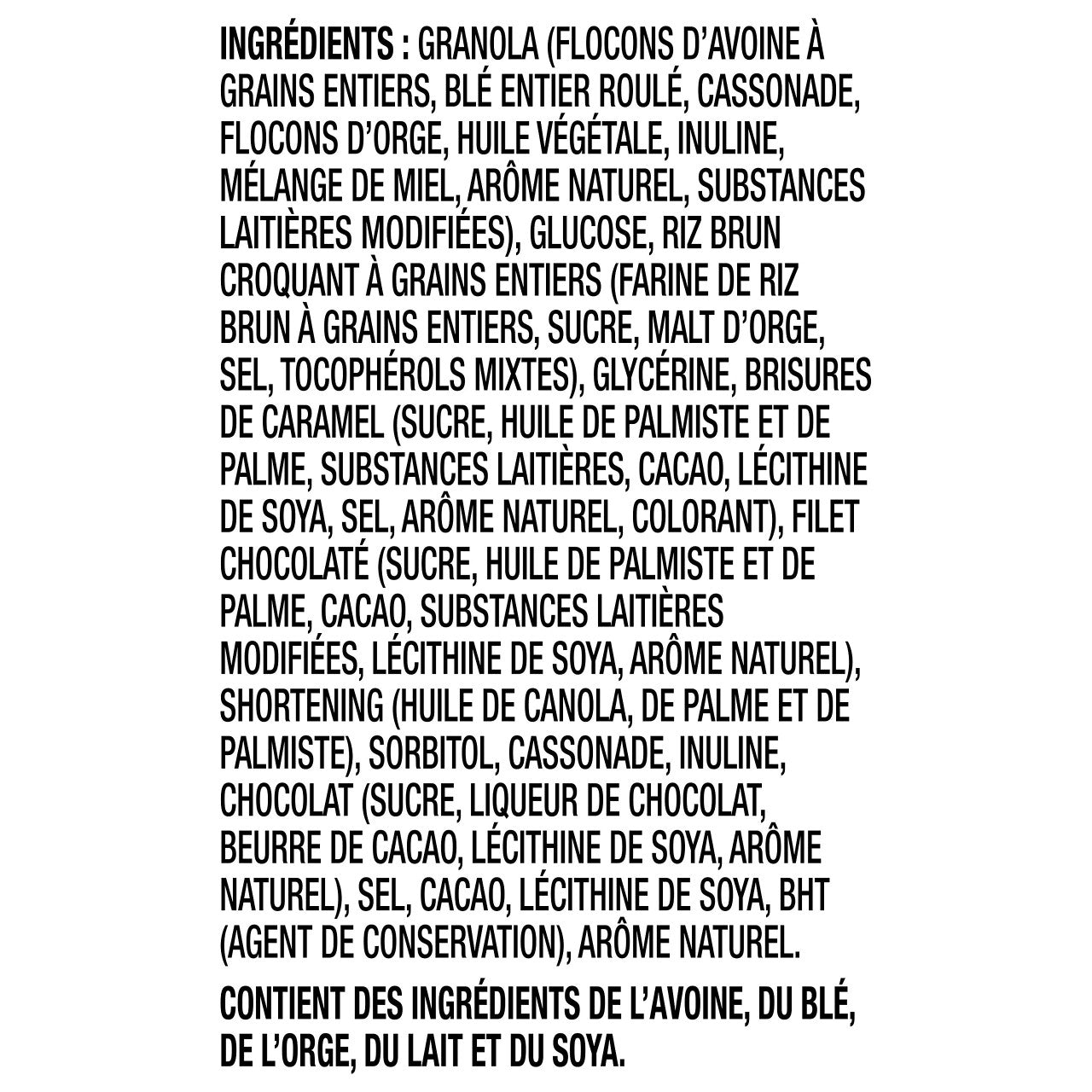 Quaker Chewy Caramel & Chocolate, 6 Bar Pack (Pack of 12) {Imported from Canada}