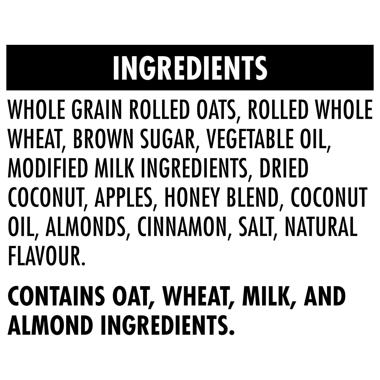 QUAKER HARVEST CRUNCH Apple Crumble Flavour Granola Cereal, 470g/16.6 oz., (Pack of 16) {Imported from Canada}