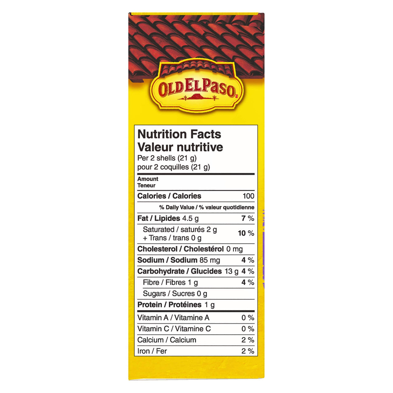 Old El Paso Gluten Free Taco Crunchy Shells (18pk) 191g/6.7 oz {Imported from Canada}