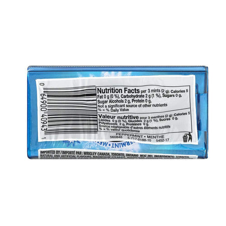 Excel Mints Peppermint, 34gm Tin, 8 Count, (Pack of 3), (Imported from Canada)