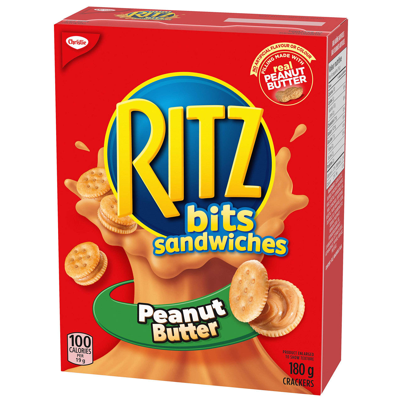 Ritz Bits Sandwiches Peanut Butter Flavour 180g/6.35oz {From Canada}